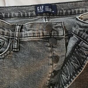 GAP Woman's Gray High Rise Vintage Slim Jeans